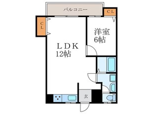 マテンソレイユの物件間取画像